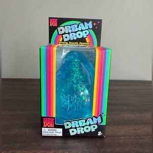 NeeDoh Dream Drop- Blue sparkle